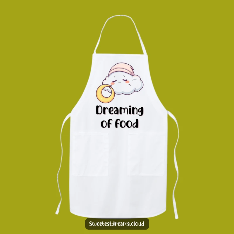 Funny Sleepy Cloud Moon Apron: Bake with Sweet Dreams, Hilarious Funny Gift