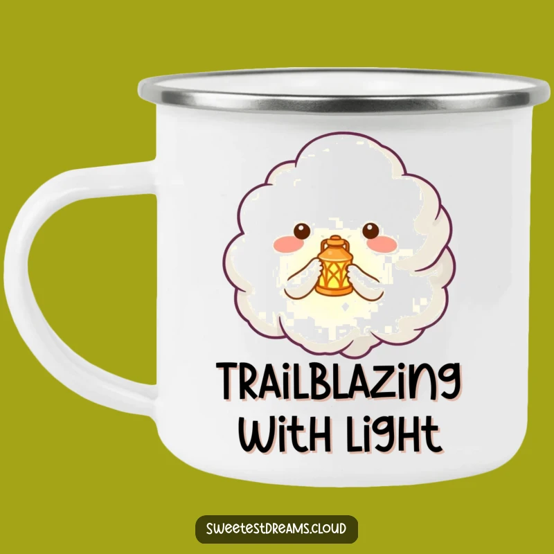Funny Cloud Lantern Camping Mug - Outdoor Enchanting Gift