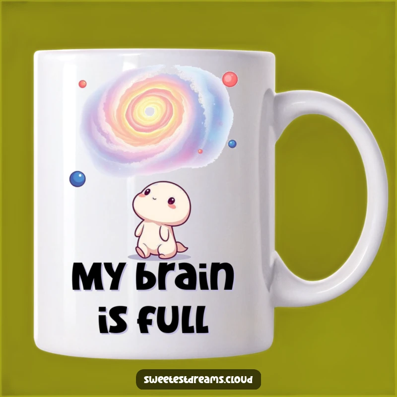 Funny Kawaii Nebula Explorer Mug: A Whimsical Space Adventure Gift for Her