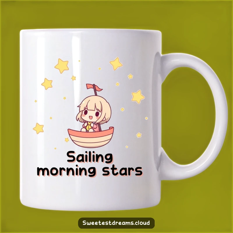 Funny Star Sailor Mug: Navigate Dreams with Celestial Humor