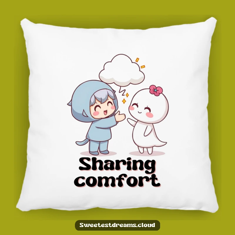 Funny Cloud Gifter Pillow: Cozy Comfort for Sharing Smiles