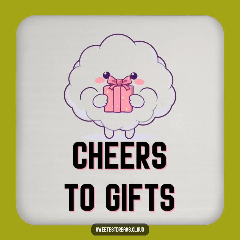 Funny Cloud Gift Coaster: Add Surprising Charm