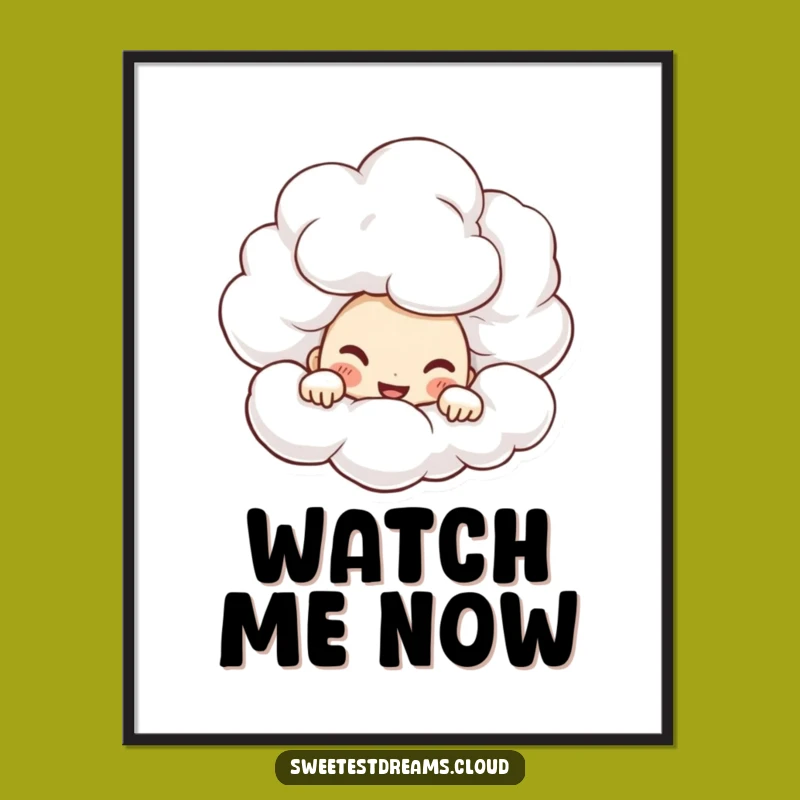 Funny Mischief Poster: Witty Character Art, Perfect Funny Gift