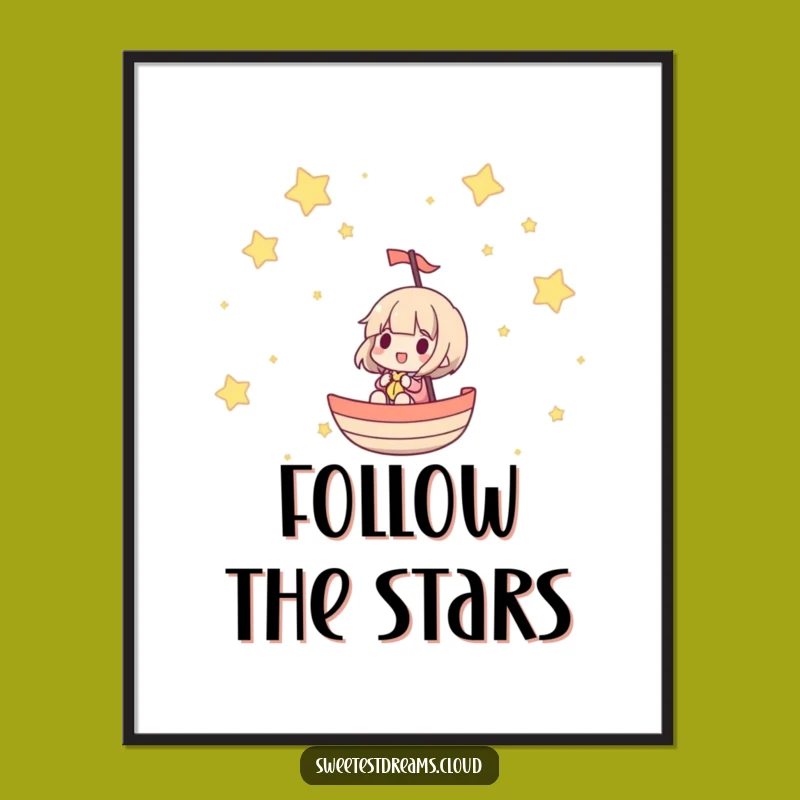 Funny Star Sailor Poster: Decorate Your Space with Celestial Wonders