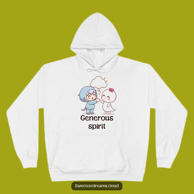 Cozy Funny Cloud Gifter Hoodie: Share Warmth and Smiles