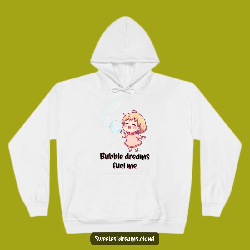 Funny Dream Bubble Hoodie: Cozy Character Blowing Dreams, Ultimate Funny Gift