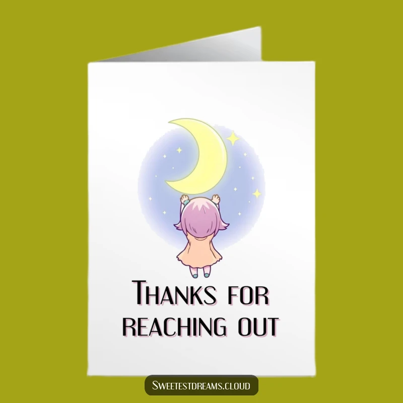 Lunar Thanks Card Free Printable: Funny Downloadable Gift Appreciating Their Reach for the Stars