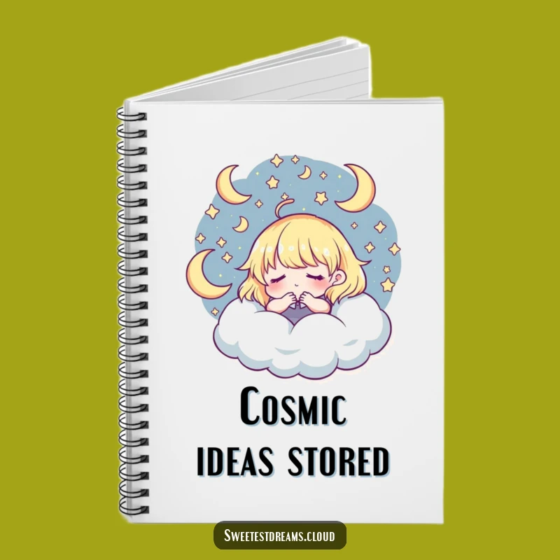 Funny Dreamer Notebook: Celestial Character Journal, Perfect Funny Gift for Writers