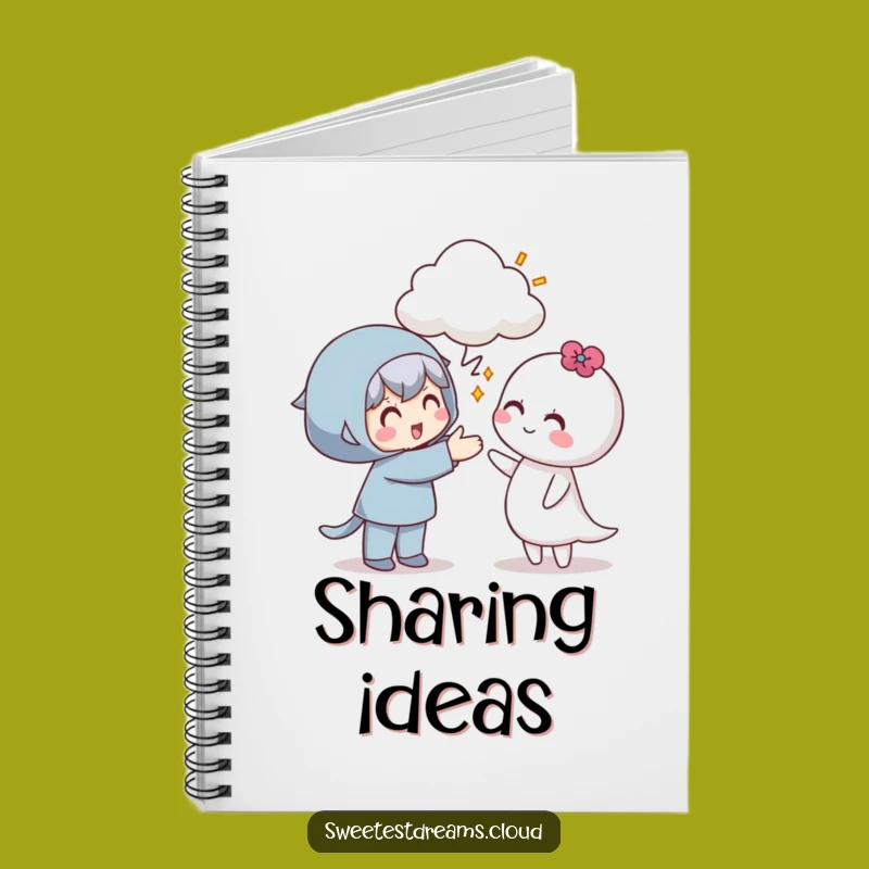 Funny Cloud Gifter Notebook: Jot Down Kind Thoughts and Ideas