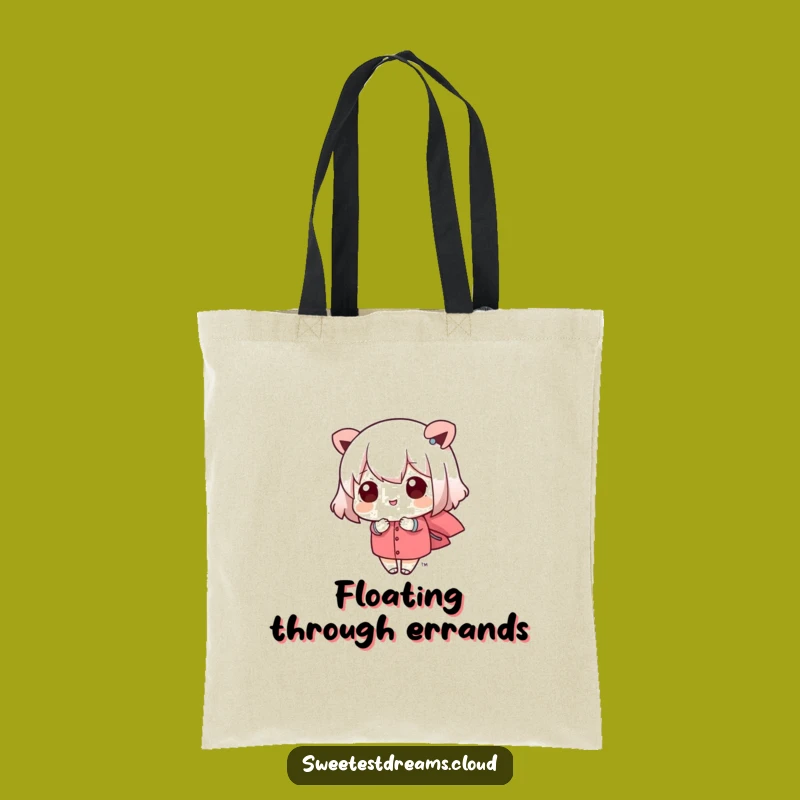 Funny Kawaii Breeze Tote Bag: Cute Gentle Carry-All, Perfect Gift